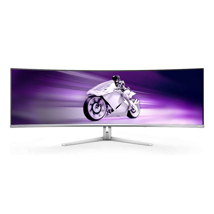 Philips Evnia 8000 49M2C8900L/00 computer monitor 124.2 cm (48.9") 5120 x 1440 pixels Dual QHD QD-OLED White