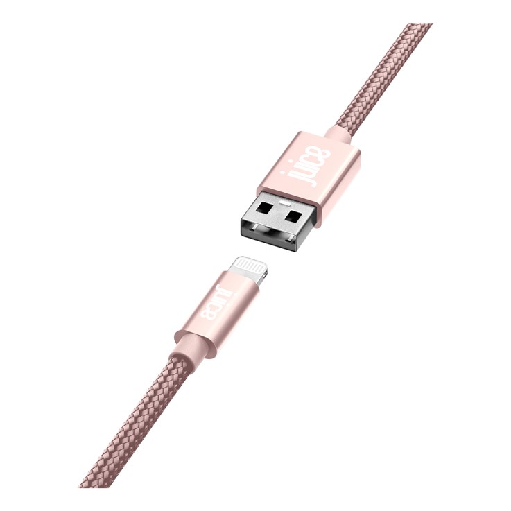 Juice Apple Lightning Braided Charging Cable 2m