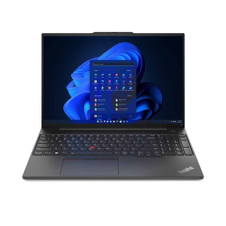 Lenovo ThinkPad E16 Gen 1 (Intel) Intel® Core™ i5 i5-13420H Laptop 40.6 cm (16") WUXGA 8 GB DDR4-SDRAM 256 GB SSD Wi-Fi 6 (802.11ax) Windows 11 Pro Black