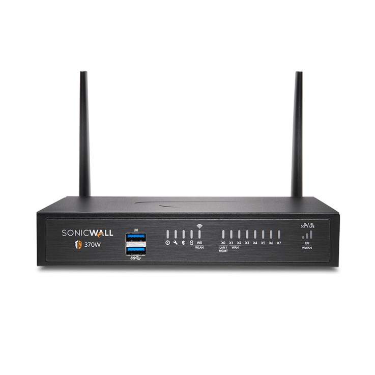 SonicWall TZ370W hardware firewall 3 Gbit/s