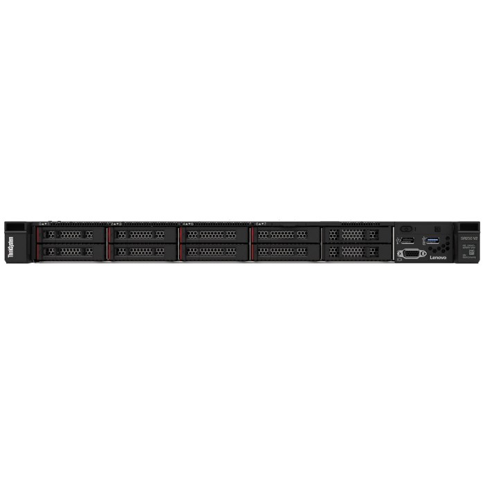 Lenovo ThinkSystem SR250 V2 server Rack (1U) Intel Xeon E E-2334 3.4 GHz 16 GB DDR4-SDRAM 450 W