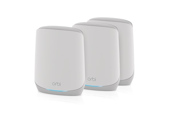 NETGEAR Orbi RBK763S Tri-band (2.4 GHz / 5 GHz / 5 GHz) Wi-Fi 6 (802.11ax) White 7 Internal