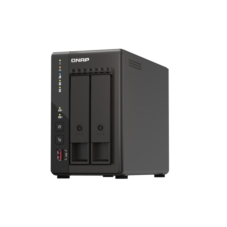 QNAP TS-253E NAS Tower Intel® Celeron® J6412 8 GB QNAP QTS Black