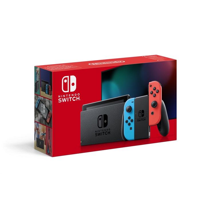 Nintendo Switch portable game console 15.8 cm (6.2") 32 GB Touchscreen Wi-Fi Blue, Grey, Red