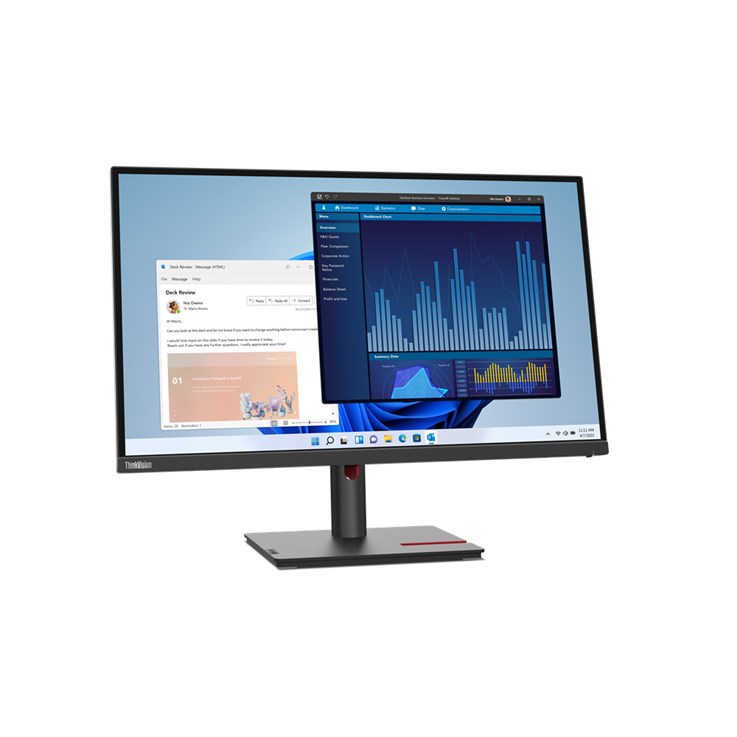 Lenovo ThinkVision T27p-30 68.6 cm (27") 3840 x 2160 pixels 4K Ultra HD LED