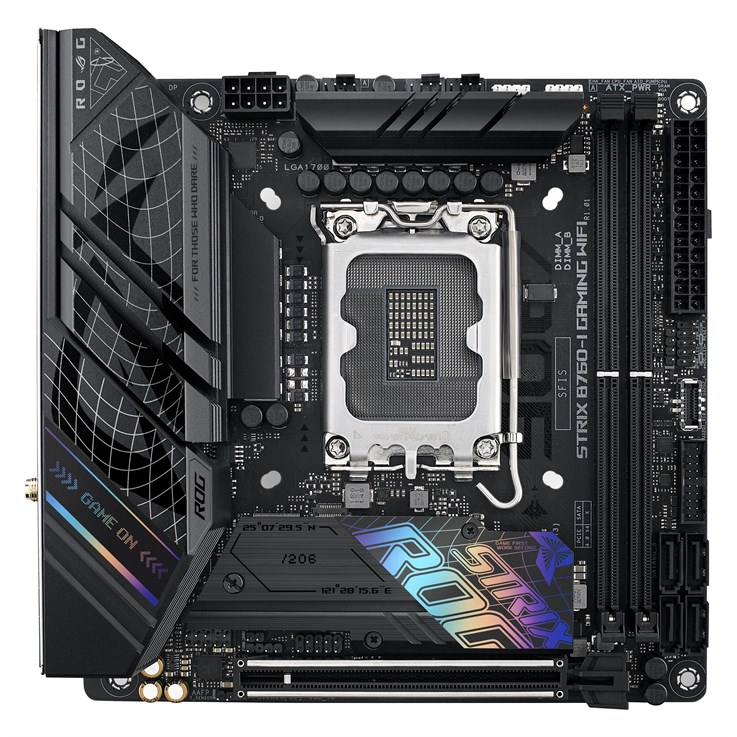 ASUS ROG STRIX B760-I GAMING WIFI Intel B760 LGA 1700 mini ITX