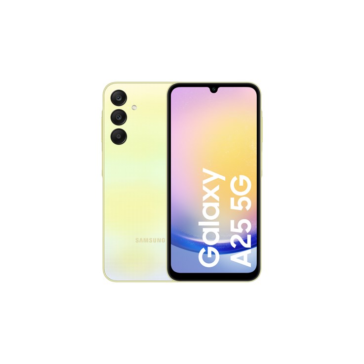 Samsung Galaxy A25 5G SM-A256B 16.5 cm (6.5") Dual SIM Android 14 USB Type-C 128 GB 5000 mAh Yellow