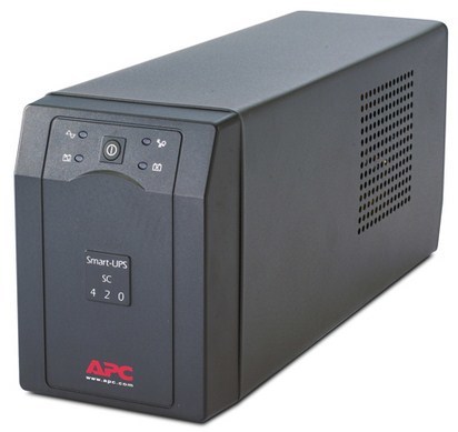 APC Smart-UPS uninterruptible power supply (UPS) Line-Interactive 0.42 kVA 260 W 4 AC outlet(s)