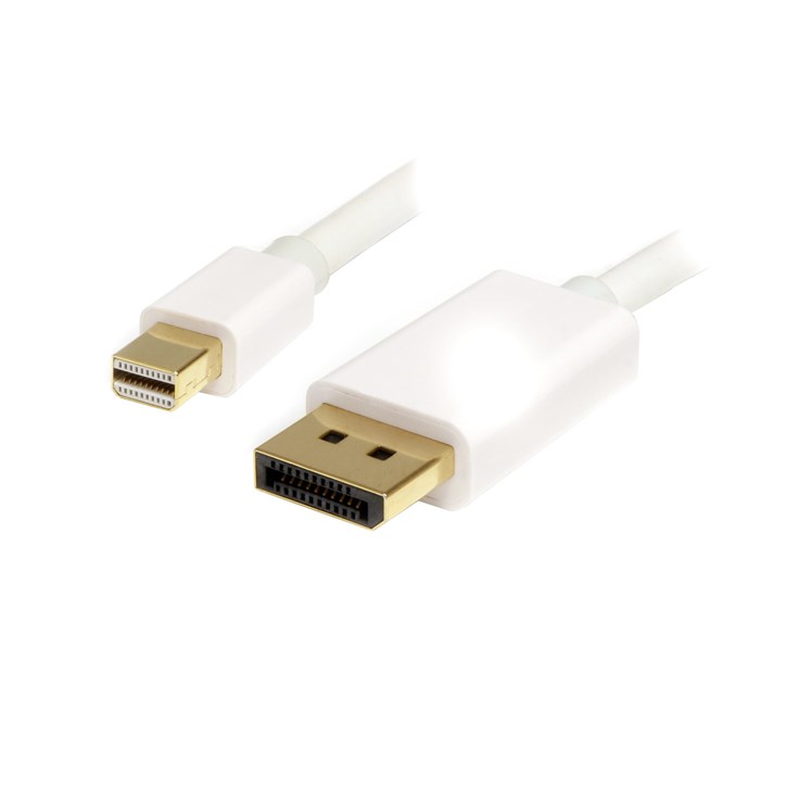 StarTech.com 1m (3ft) Mini DisplayPort to DisplayPort 1.2 Cable - 4K x 2K UHD Mini DisplayPort to DisplayPort Adapter Cable - Mini DP to DP Cable for Monitor - mDP to DP Converter Cord