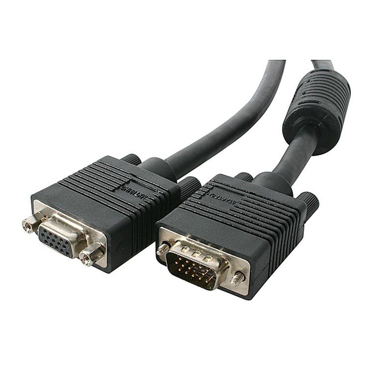 StarTech.com 15m Coax High Resolution Monitor VGA Video Extension Cable - HD15 M/F