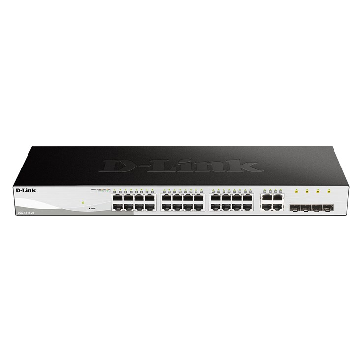 D-Link DGS-1210-28 network switch Managed L2/L2+ 1U Black