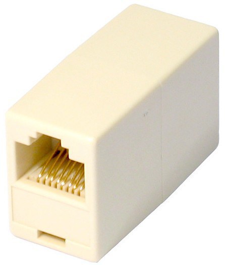 Cables Direct RJ-45 1x RJ-45 White