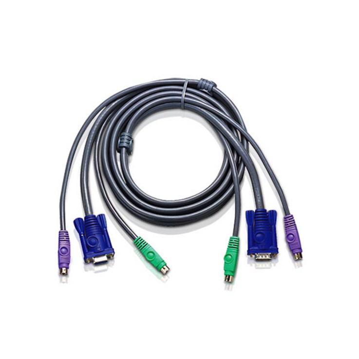 ATEN 2L-5001P/C KVM cable Grey 1.2 m