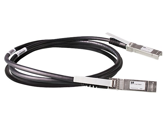 HPE 10G SFP+ to SFP+ 3m Direct Attach Copper InfiniBand/fibre optic cable SFP+ Black