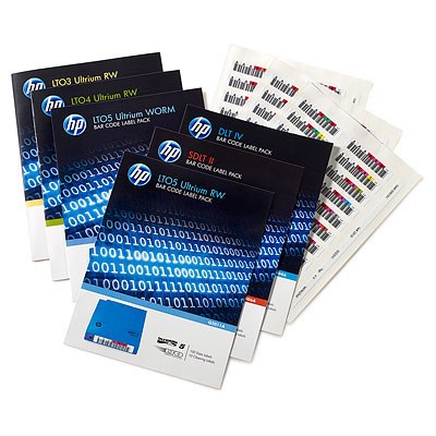 HPE Q2013A storage media label Self-adhesive label 110 pc(s)