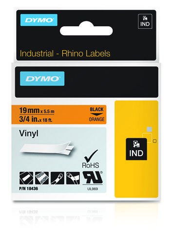 DYMO IND Vinyl Labels