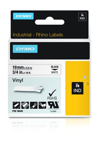 DYMO IND Vinyl Labels