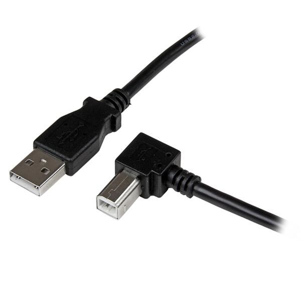 StarTech.com 1m USB 2.0 A to Right Angle B Cable - M/M