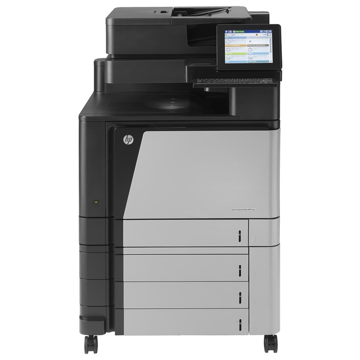 HP Color LaserJet Enterprise Flow MFP M880z, Print, copy, scan, fax, 200-sheet ADF; Front-facing USB printing; Scan to email/PDF; Two-sided printing