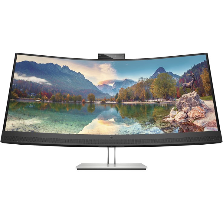 HP E34m G4 WQHD Curved USB-C Conferencing Monitor