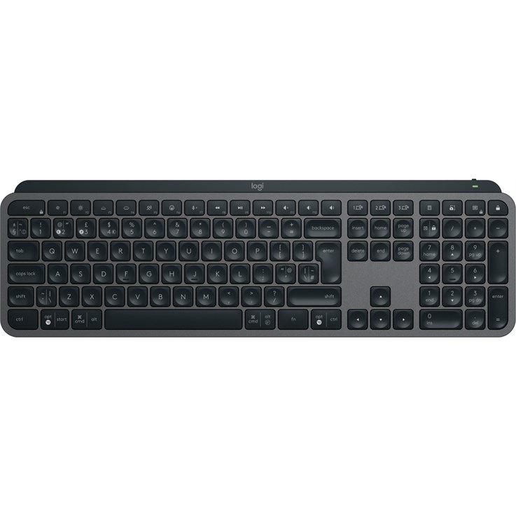 Logitech MX Keys S keyboard Universal RF Wireless + Bluetooth QWERTY UK English Graphite