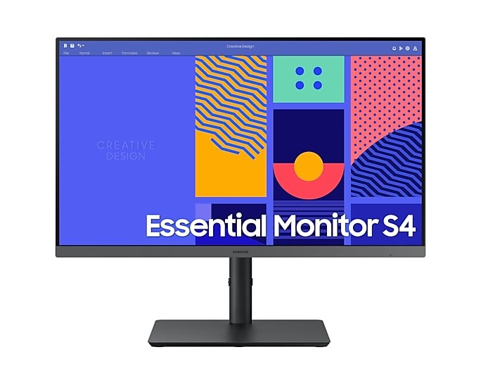 Samsung LS24C432GAU computer monitor 61 cm (24") 1920 x 1080 pixels Full HD LED Black