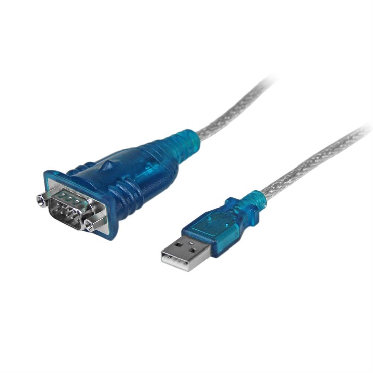 StarTech.com 1 Port USB to RS232 DB9 Serial Adapter Cable - M/M