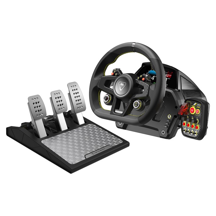 Turtle Beach VelocityOne Black USB Steering wheel + Pedals PC, Xbox One, Xbox Series S, Xbox Series X