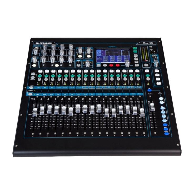 Allen & Heath QU-16 16 channels Black, Chrome