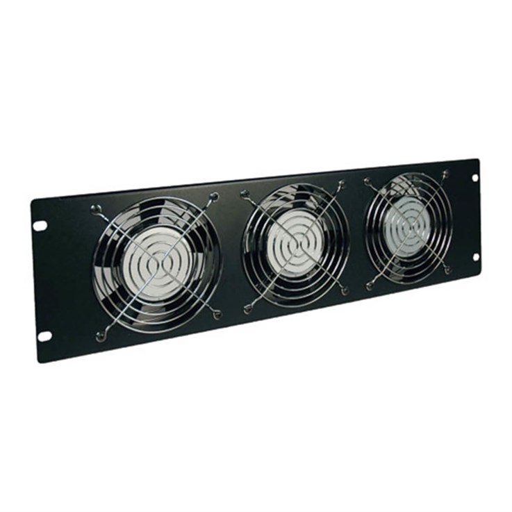 Tripp Lite SRXFAN3U SmartRack 3U Fan Panel - 3 208-240V high-performance fans; 315 CFM; C14 inlet