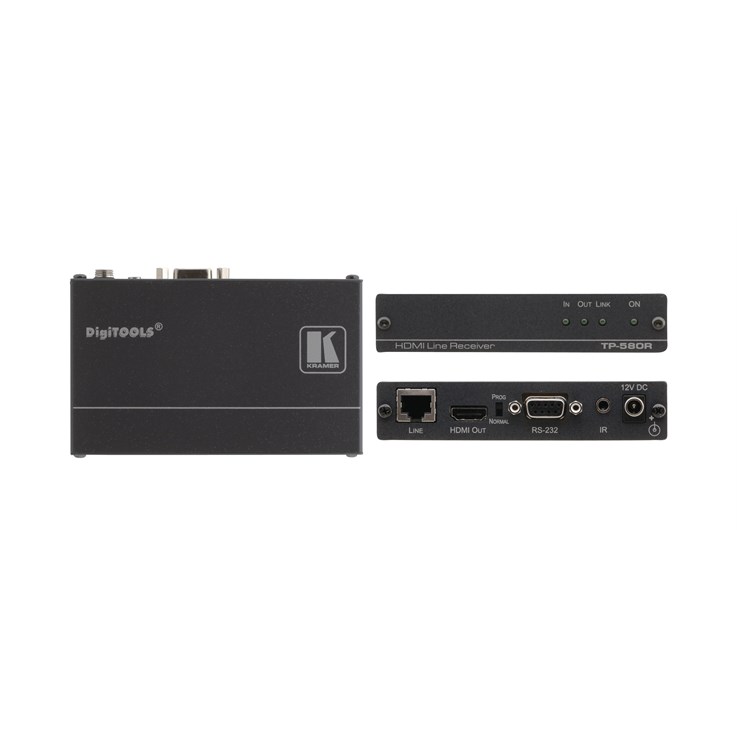 Kramer Electronics TP-580R AV receiver Black