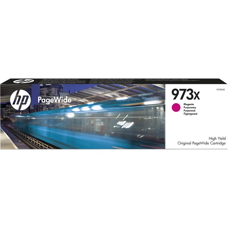 HP 973X High Yield Magenta Original PageWide Cartridge