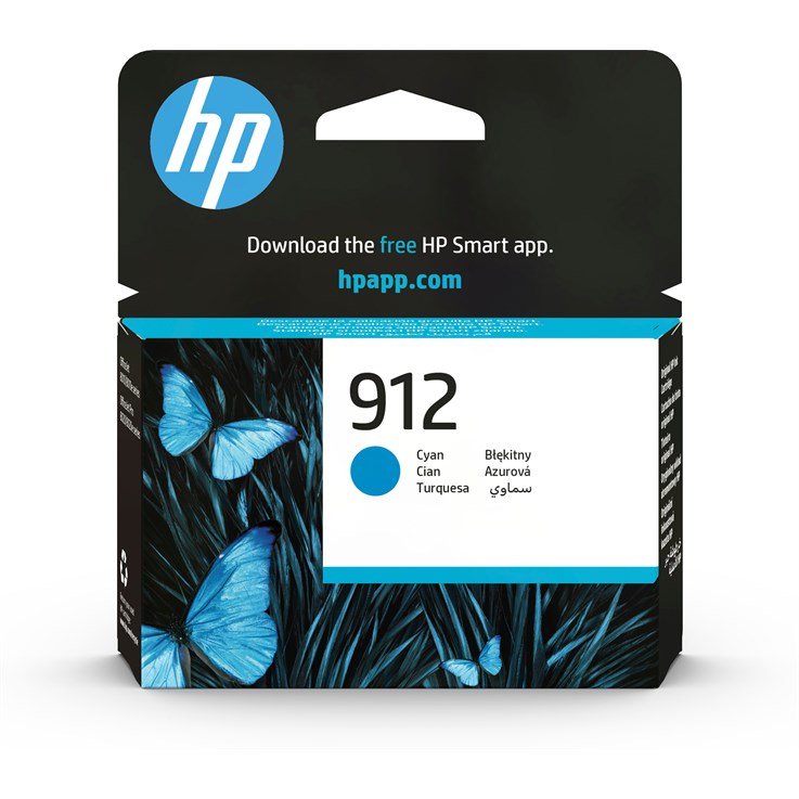 HP 912 Cyan Original Ink Cartridge