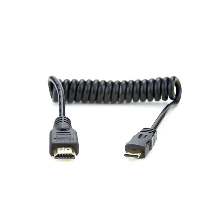 Atomos ATOMCAB008 HDMI cable 0.45 m HDMI Type A (Standard) HDMI Type C (Mini) Black