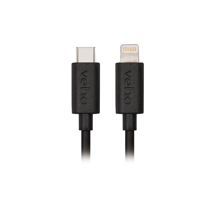 Veho USB-C to Lightning Charge and Sync Cable (0.2m/0.7ft)