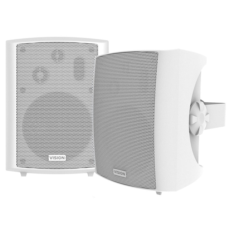 Vision SP-1800 loudspeaker 3-way White Wired 50 W