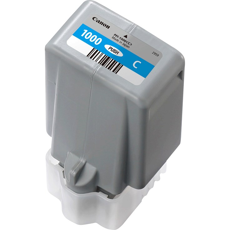 Canon PFI-1000C Cyan Ink Cartridge