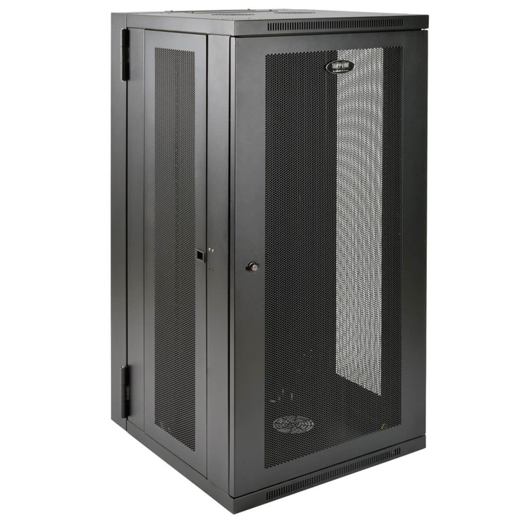 Tripp Lite SRW26USDP SmartRack 26U UPS-Depth Wall-Mount Half-Height Rack Enclosure, Hinged Back