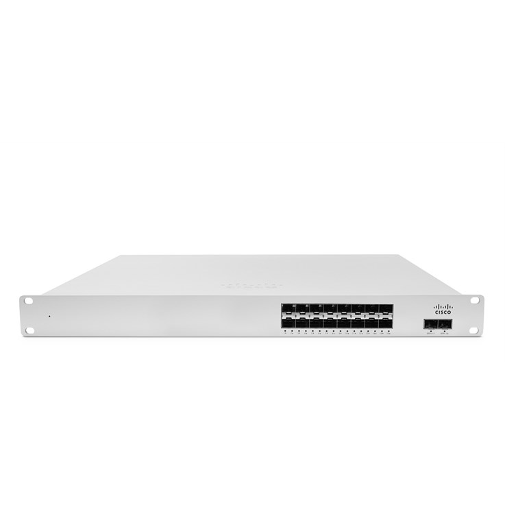 Cisco Meraki MS410-16 Cld-Mngd 16x GigE SFP Switch