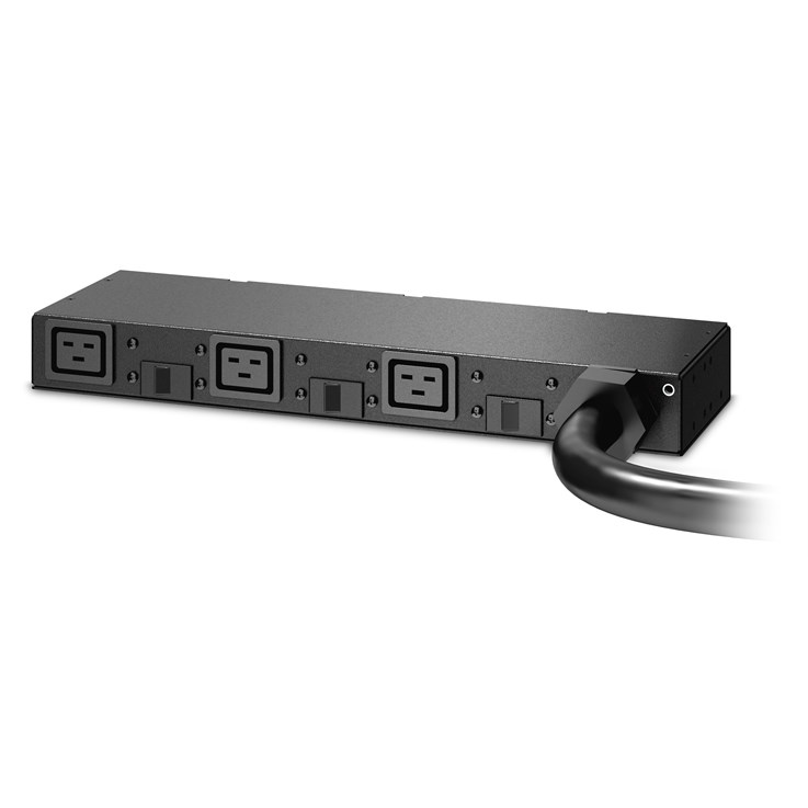 APC AP6038A power distribution unit (PDU) 3 AC outlet(s) 0U/1U Black