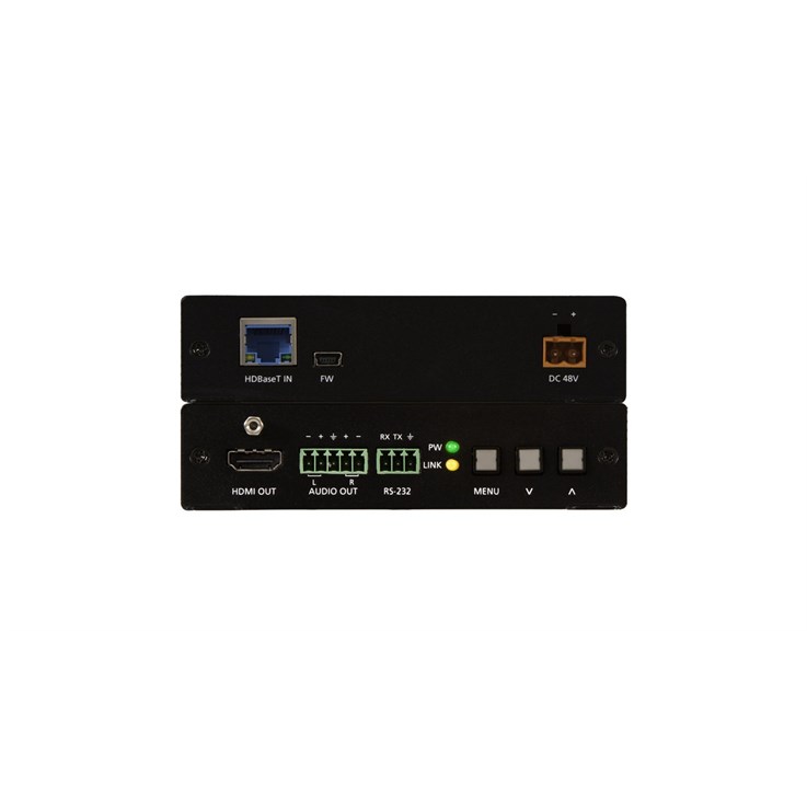 Atlona AT-HDVS-150-RX AV extender AV receiver Black