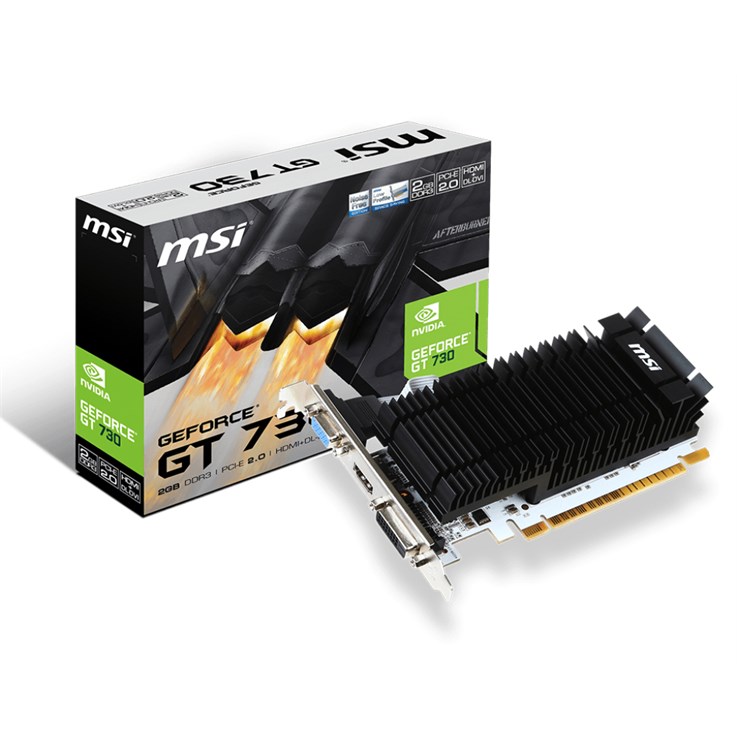 MSI GT 710 2GD3H LP graphics card NVIDIA GeForce GT 730 2 GB GDDR3