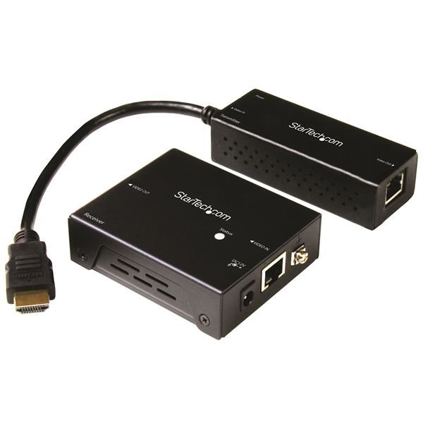 StarTech.com 4K HDMI Extender with Compact Transmitter - HDBaseT - UHD 4K