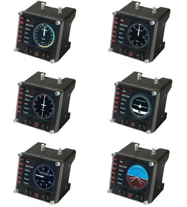 Logitech G G Saitek Pro Flight Instrument Panel