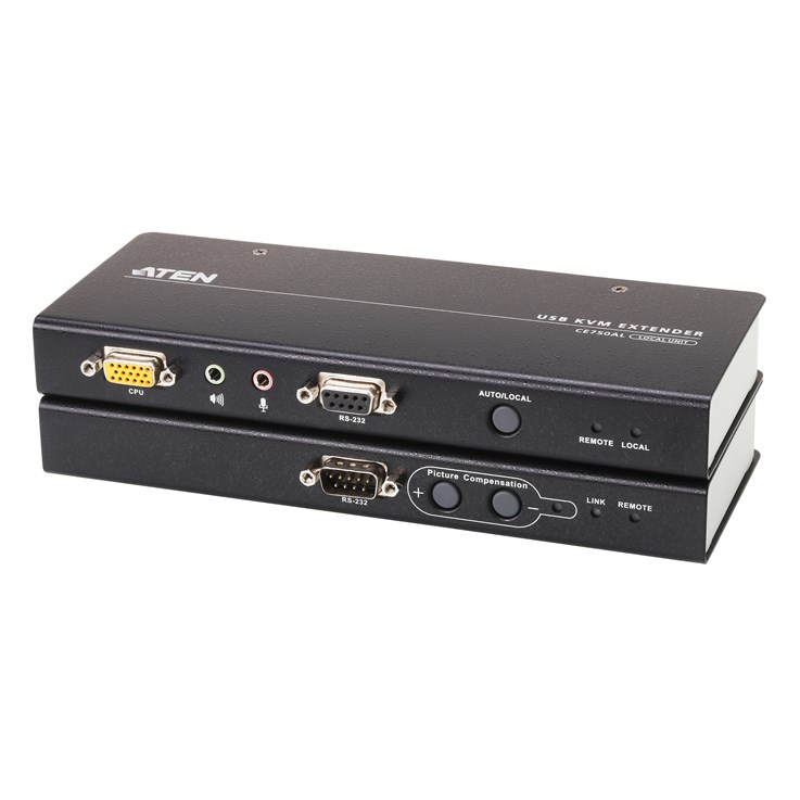 ATEN USB VGA KVM Extender with Audio and RS-232 (200m)