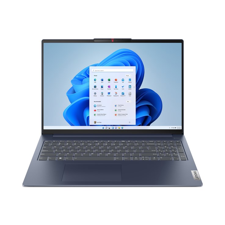 Lenovo IdeaPad Slim 5 Intel® Core™ i5 i5-13420H Laptop 40.6 cm (16") 2.5K 8 GB LPDDR5-SDRAM 512 GB SSD Wi-Fi 6E (802.11ax) Windows 11 Home Blue