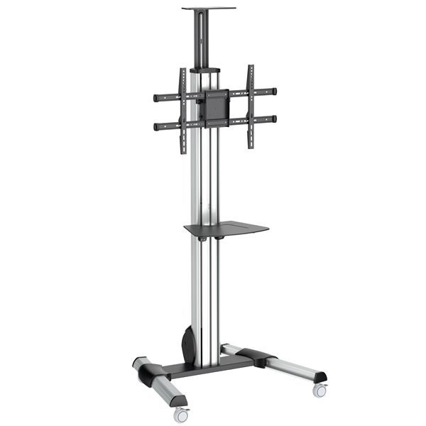 StarTech.com TV Cart - Height Adjustable - Lockable Wheels