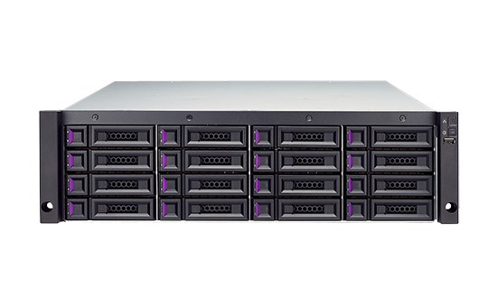 QSAN XCubeDAS XD5316-D disk array Rack (3U) Black