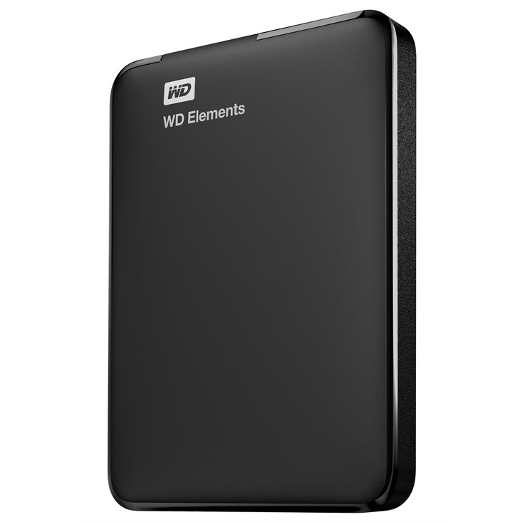 Western Digital WD Elements Portable external hard drive 2 TB 5400 RPM 2.5" Micro-USB B 3.2 Gen 1 (3.1 Gen 1) Black