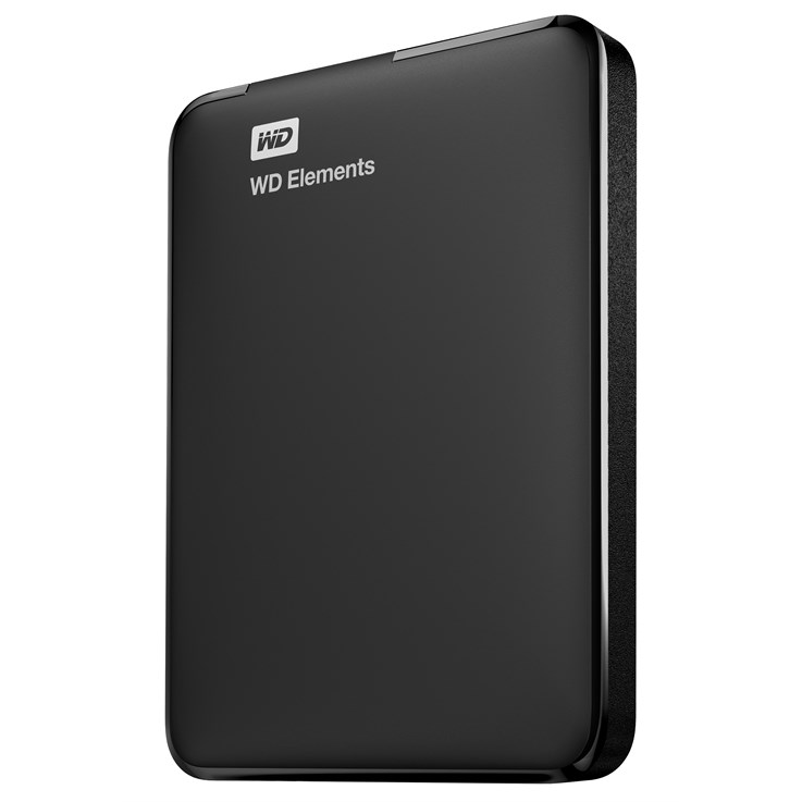 Western Digital WD Elements Portable external hard drive 1 TB 2.5" Micro-USB B 3.2 Gen 1 (3.1 Gen 1) Black